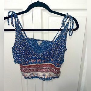 Boho Cropped Tank